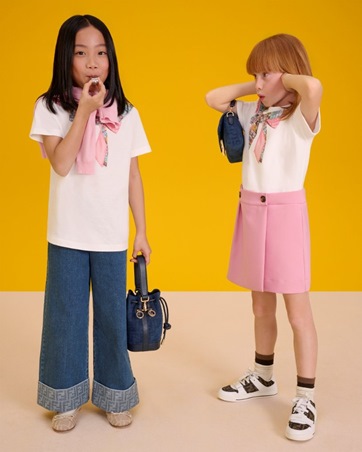 FENDI Kids … طفولة بلمسة موضة